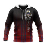 Rose Tartan Hoodie - Alba Celtic Style